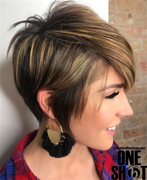 cute long pixie cuts|pixie cut with long sides.